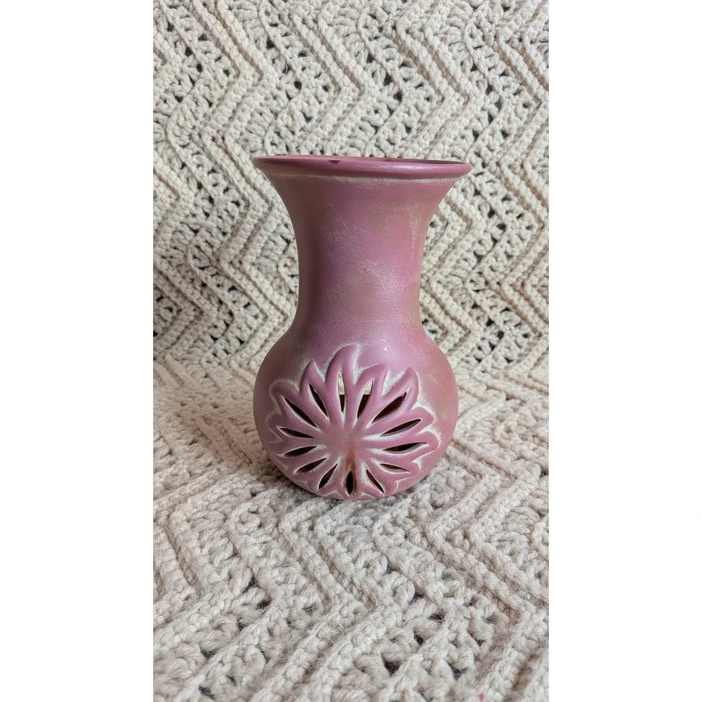 Vintage PartyLite Sun Celestial Whimsigoth Chiminea & Moon Candle Holder Set